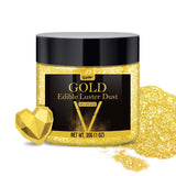 Edible Glitter Powder 30 Grams - Fine Sparkle for Desserts Pralines and Cakes