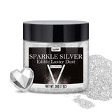 Edible Glitter Powder 30 Grams - Fine Sparkle for Desserts Pralines and Cakes