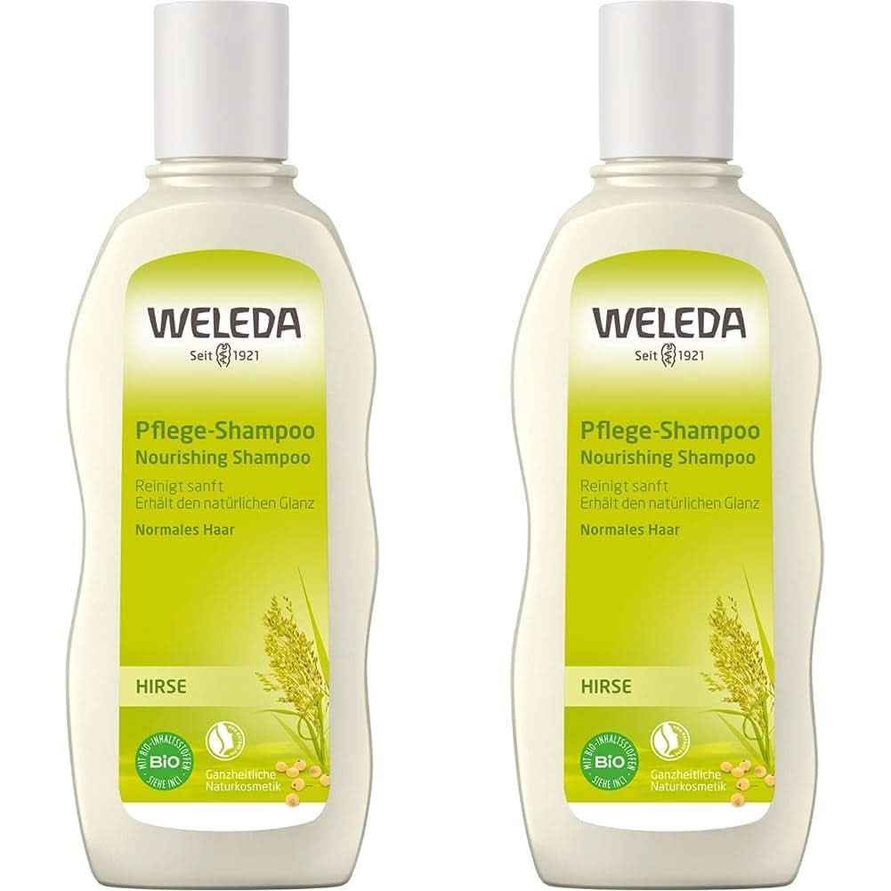 WELEDA Organic Millet Care Shampoo, curatare delicata, 190 ml