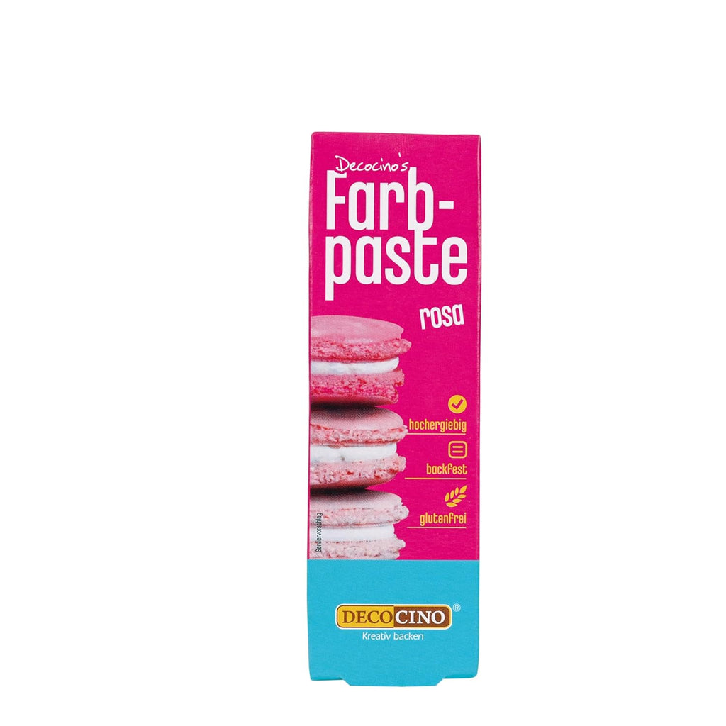 DECOCINO Colour Paste, 20 grame, ideal pentru colorarea prăjiturilor, fondantului și cremelor - fără azot și fără gluten