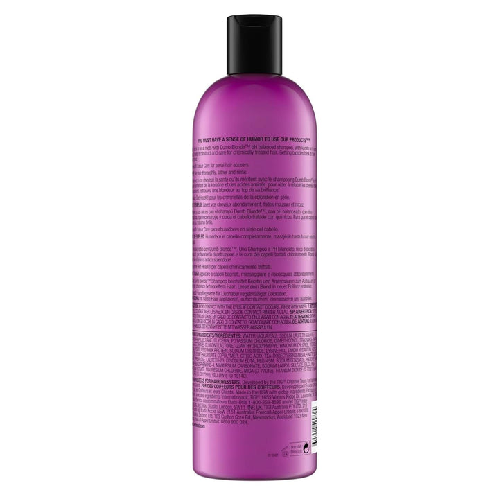 Bed Head by TIGI Dumb Blonde, șampon pentru parul tratat chimic, 750 ml