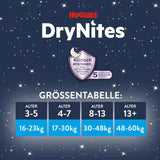 HUGGIES Drynites scutece de noapte, pentru băieți 4-7 ani (17-30 kg), 30 bucăți Naty Shop