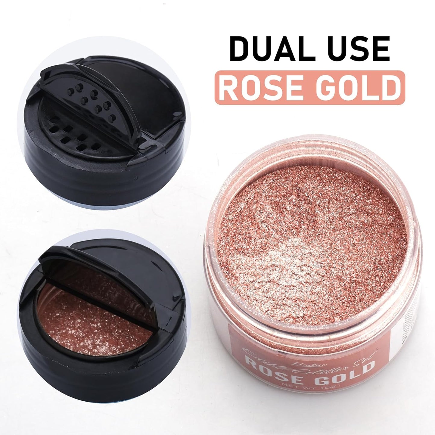 Shimmer Glitter Dust, Glitter comestibil, 30 grame Naty Shop