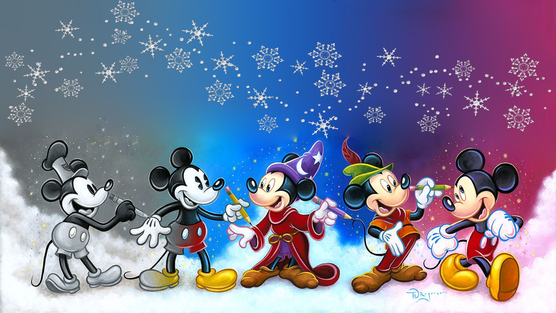 Imagine Comestibilă - Minnie& Mickey