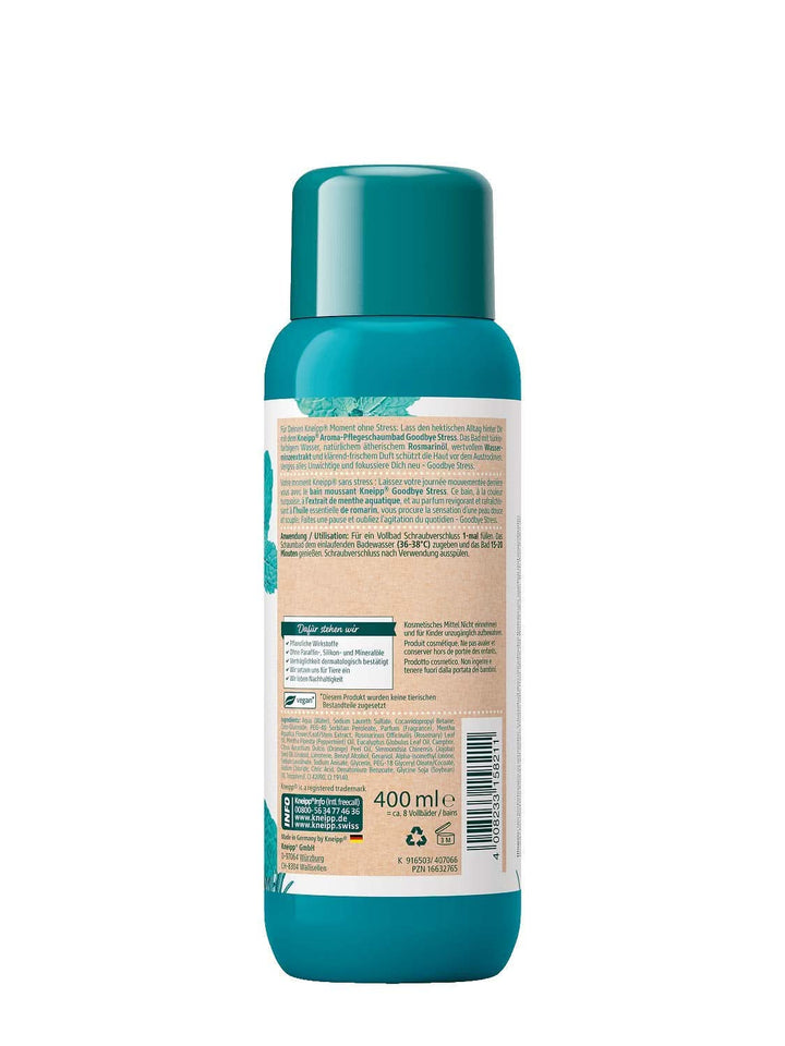 Kneipp Aroma, spuma pentru baie, Goodbye Stress, 400 ml