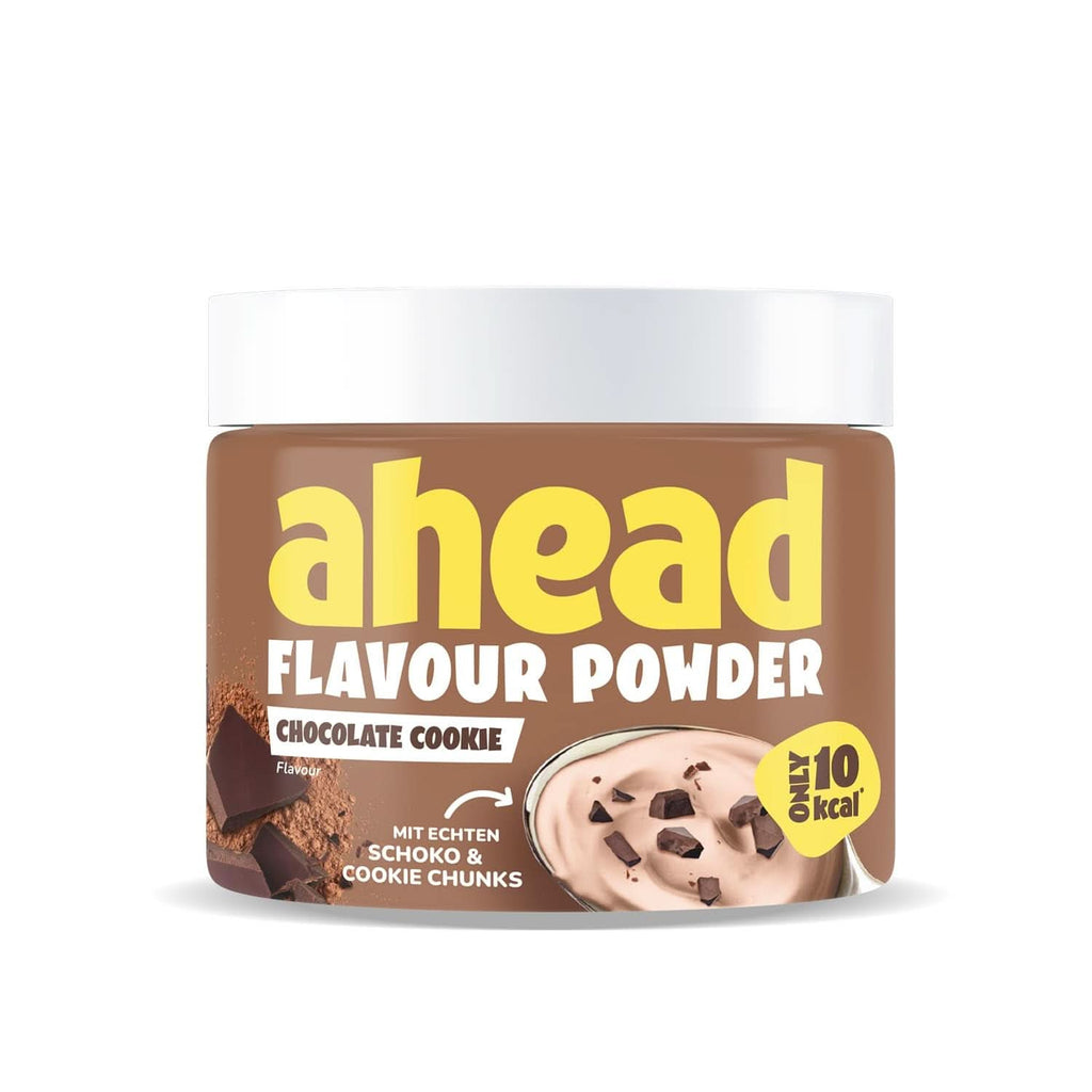 Ahead Flavour Powder, Căpșuni Ciocolată 250 grame, 83 porții