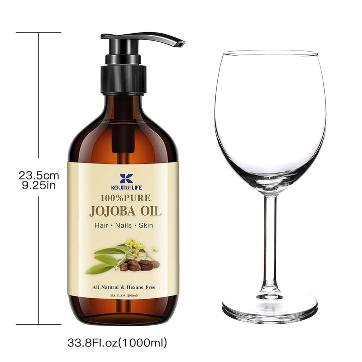 Ulei de jojoba organic 1 litru, 100% pur