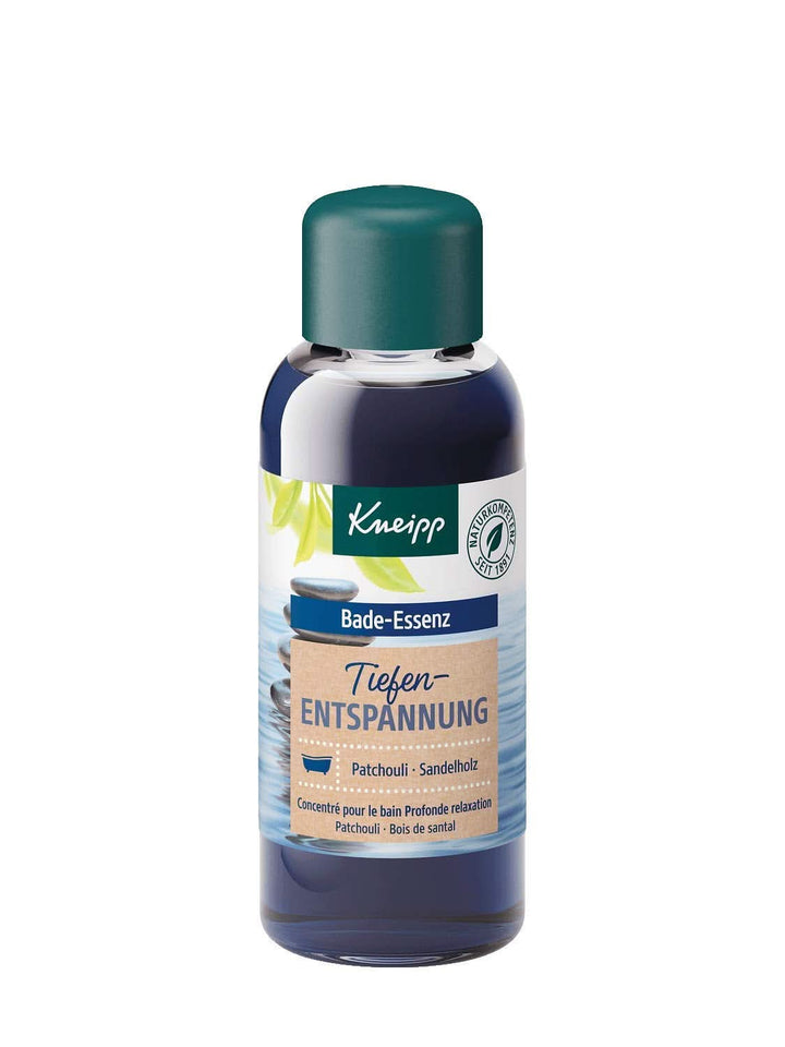 Kneipp , ulei de baie cu ulei esențial natural de patchouli și extract de lemn de santal pentru relaxare profundă și calmare, 100ml