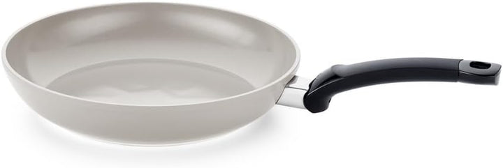 Fissler Ceratal Classic Pfannen-Set / 2-Teilig, Aluminium-Pfanne, Keramik-Beschichtet (24+28 Cm) Ceramic Bratpfanne Antihaftend – Induktion, Grau