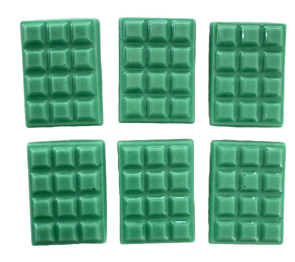 Mini tablete ciocolata pentru decor, Acvamarin, 3.5*2.5 cm - Nati Shop 