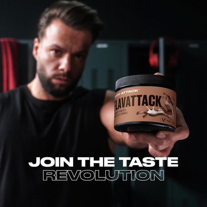 Body Attack Flavattack®, Double Choc Brownie, 250G / 83 porții