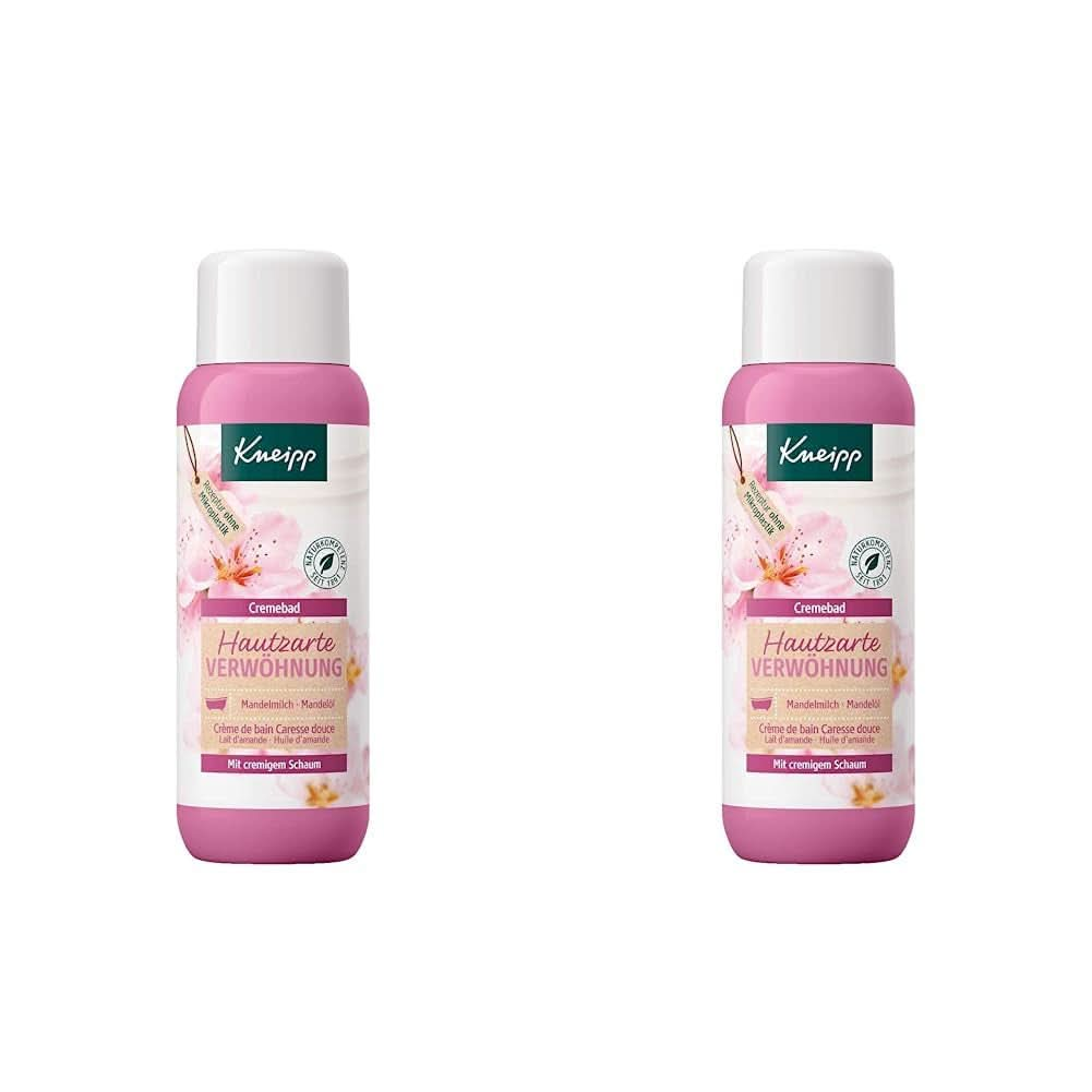 Kneipp, Crema pentru baie, Lapte de migdale + Ulei de migdale, 400 ml