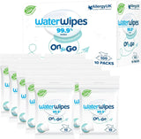 Waterwipes Șervețele pentru bebeluși hidratante și de curățare, cu 99% apă și extract de Aloe Vera, șervețele umede pentru față și corp Naty Shop