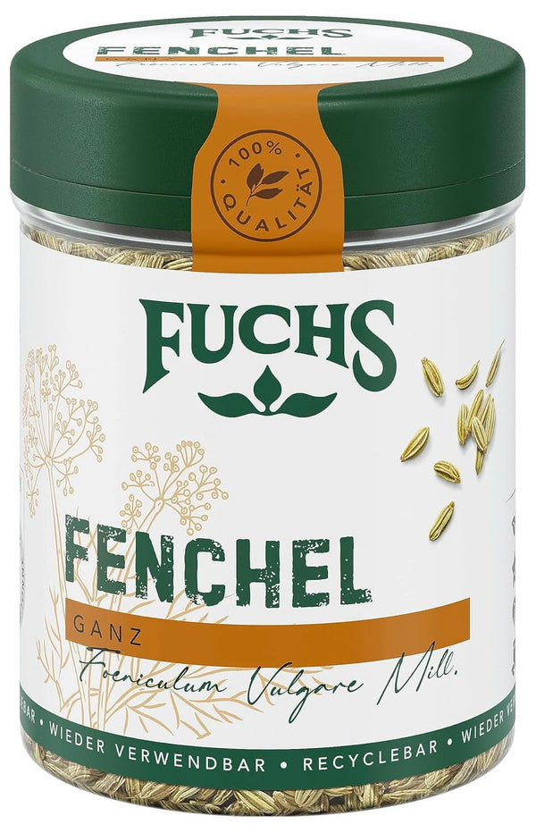 Fuchs - Fenicul întreg - aromă dulce și picantă pentru salate de fructe - 45 g