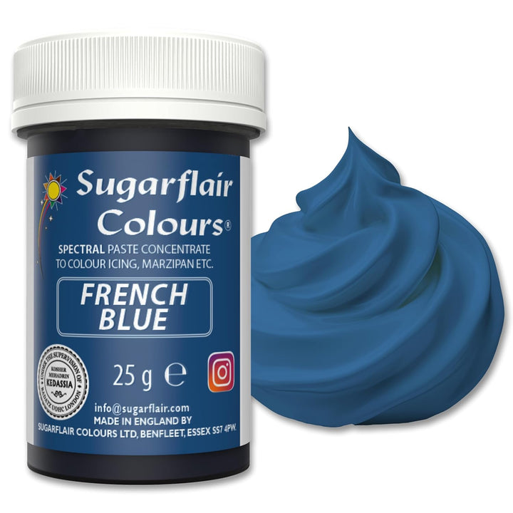 Sugarflair Spectral Eucalyptus Lebensmittelfarbe Paste, Hochkonzentrierte Lebensmittelfarbe Für Buttercreme, Zuckerpaste, Royal Icing, Kuchenmischungen Und Mehr! Lebensmittelfarbstoff - 25G