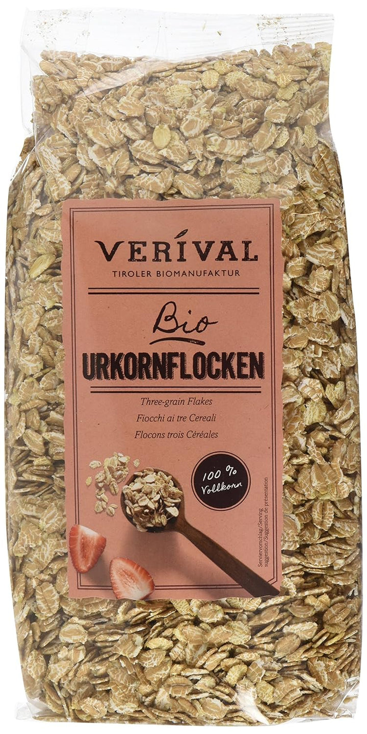 Verival Urkornflocken - Bio, 6Er Pack (6 X 500 G)