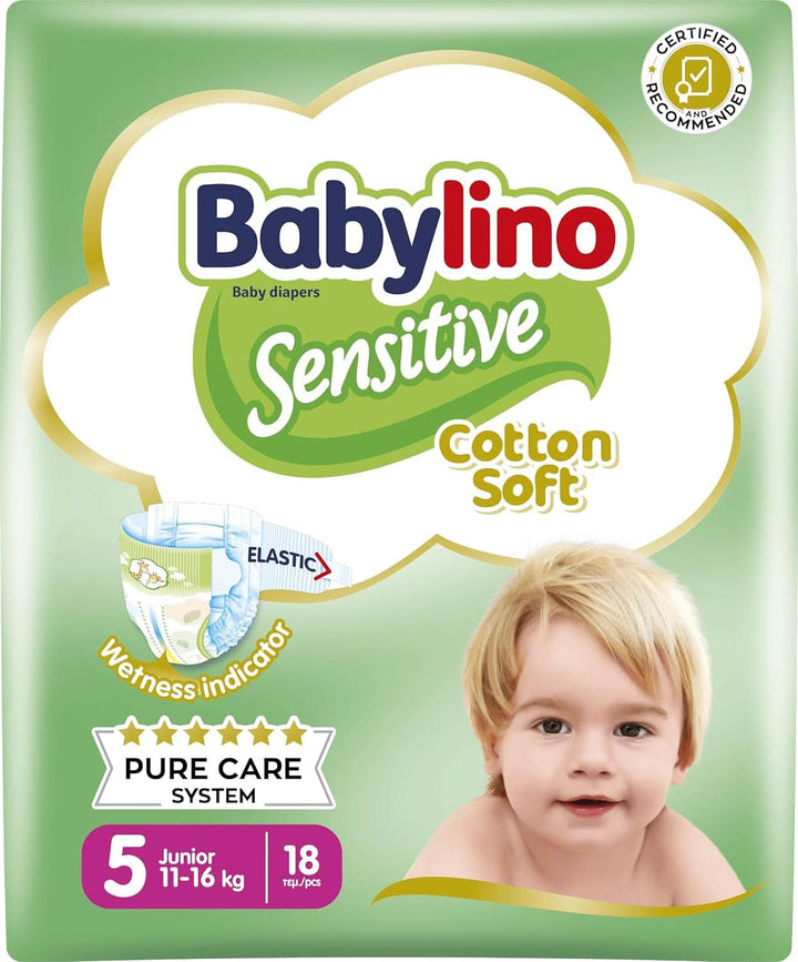 Babylino Sensitive, Scutece delicate pentru copii, diverse marimi