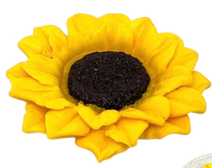 Decoratiune comestibila din zahar, Floarea soarelui - Nati Shop 
