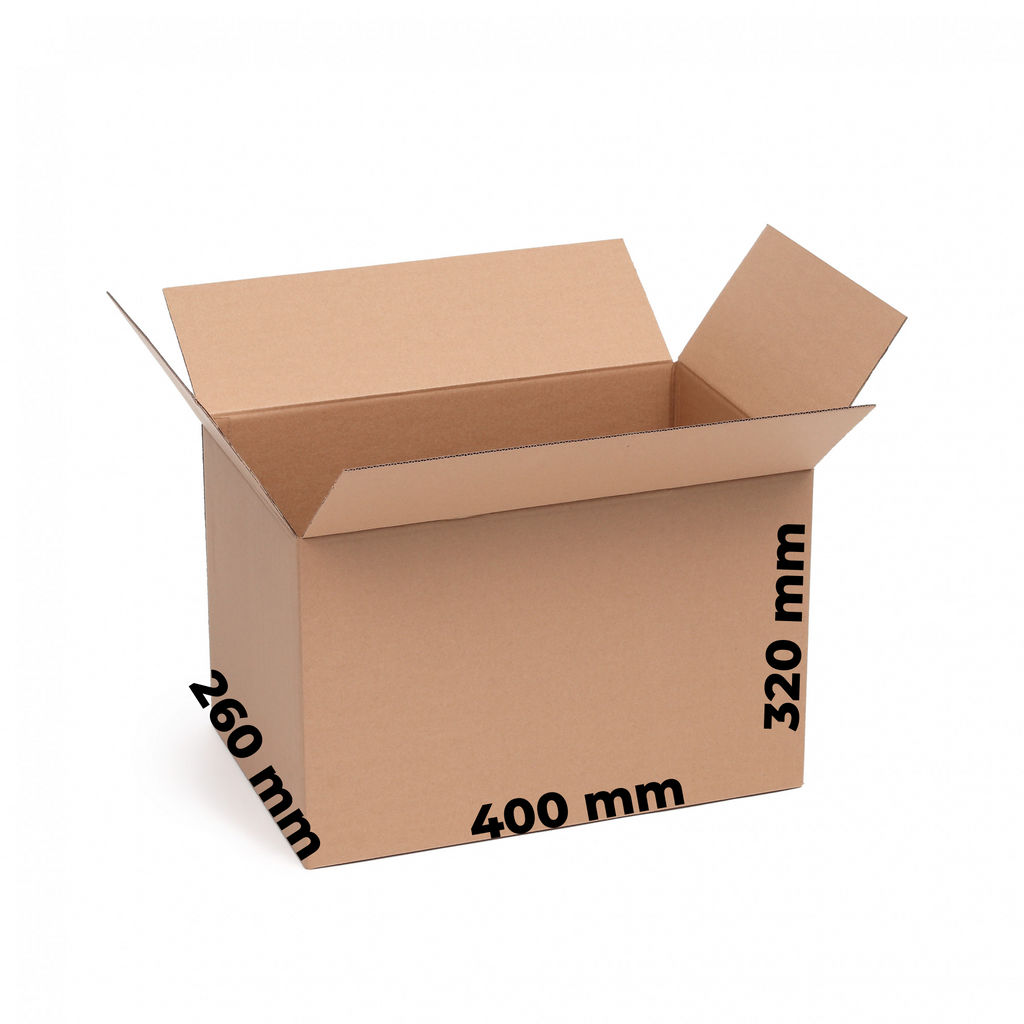 Set 20 cutii carton CO3, 400 x 260 x 320 - Nati Shop 