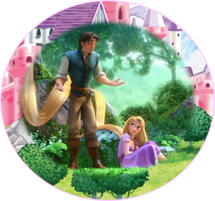 Imagine Comestibilă - rapunzel modele noi