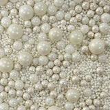 Sprinkles Mix Alb 100 g - Ideal Pentru Decoruri Dulci De Cofetărie Si Rezultat Rapid Si Strălucitor