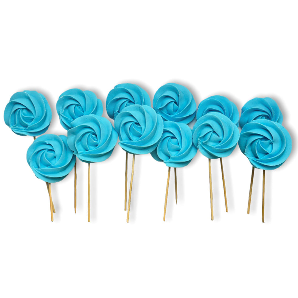 Edible blue meringue, 1 piece