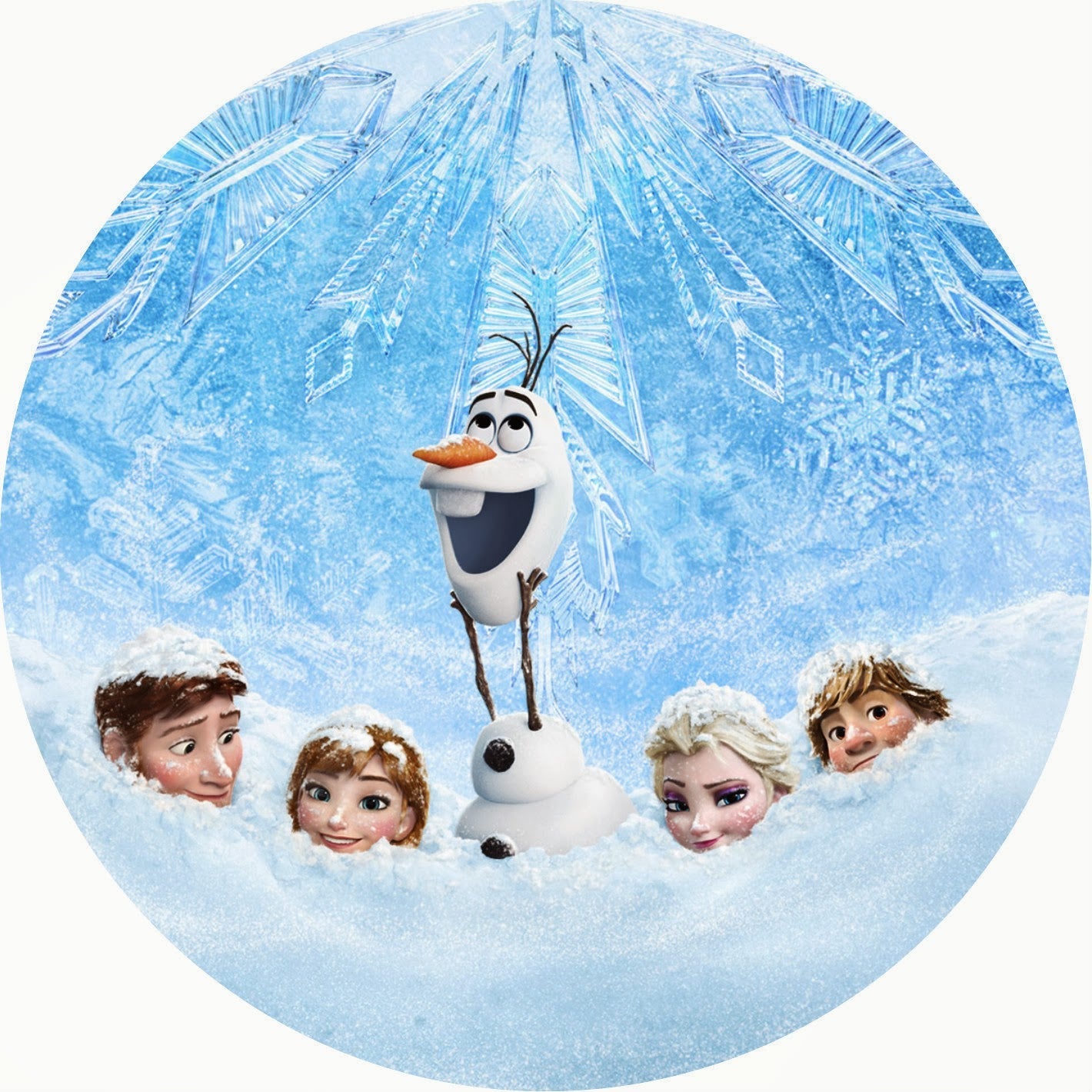 Imagine Comestibilă - Frozen