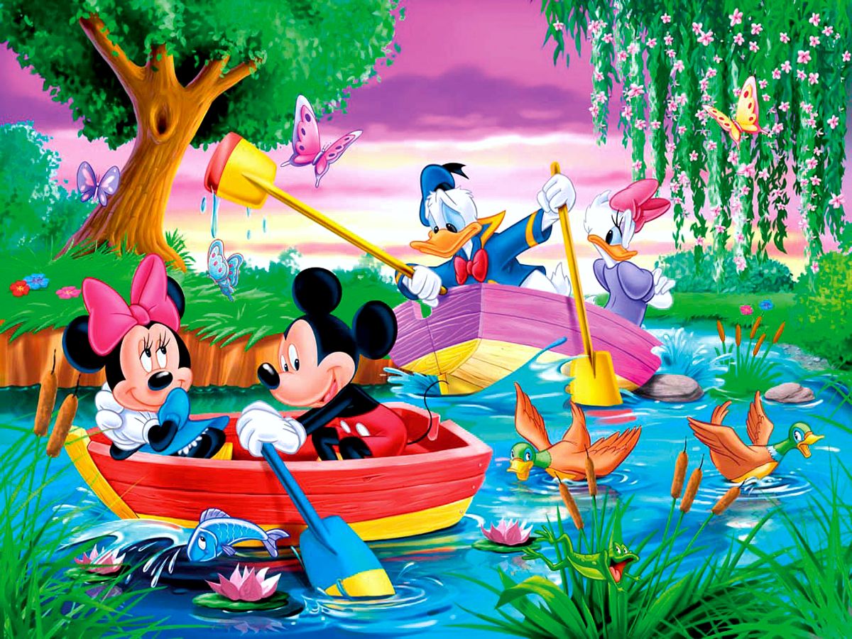 Imagine Comestibilă - Minnie& Mickey
