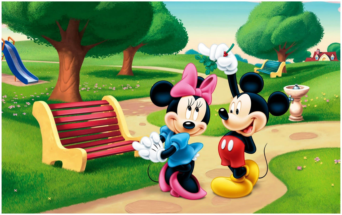 Imagine Comestibilă - Minnie& Mickey