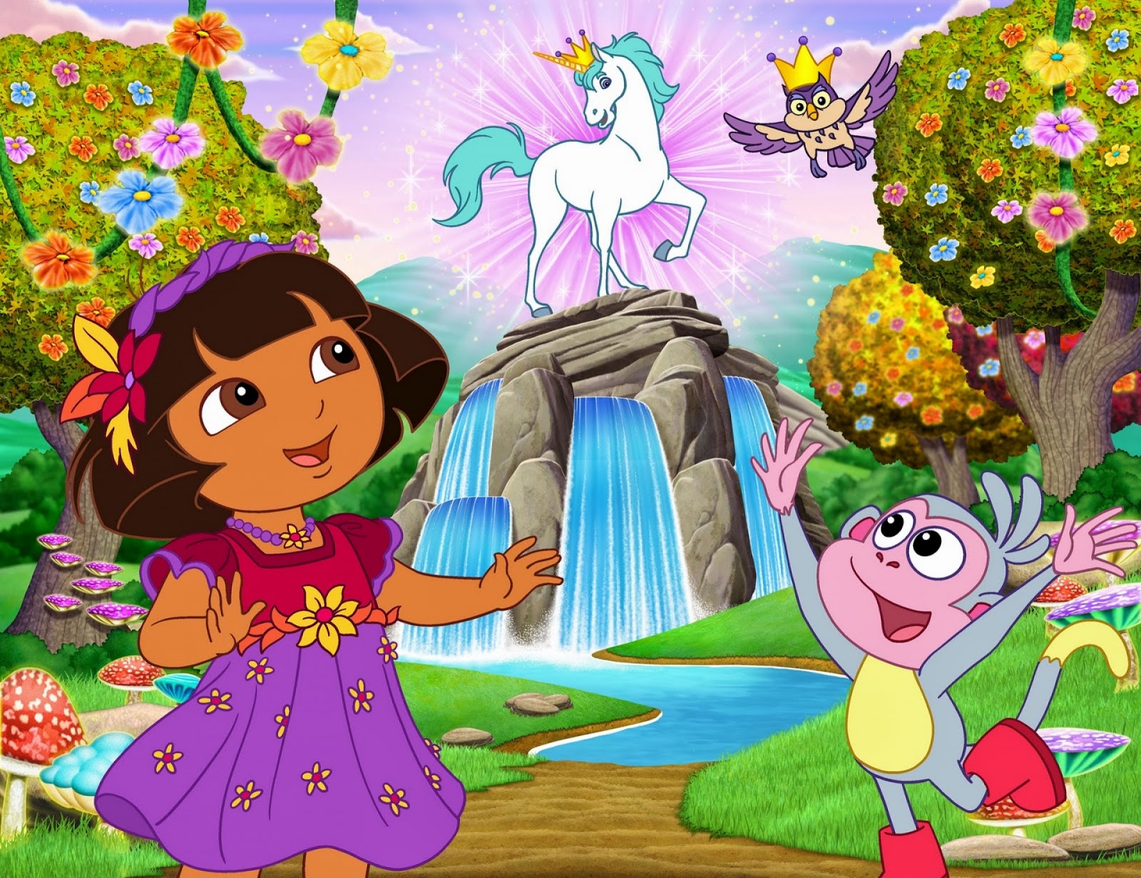 Imagine Comestibilă - Dora Explorer
