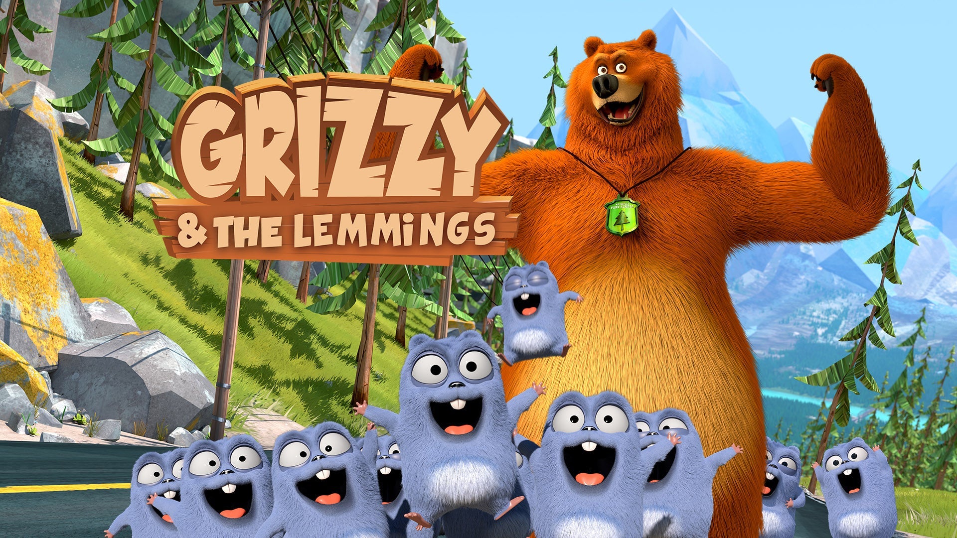 Imagine Comestibilă - Grizzy si Lemmingii