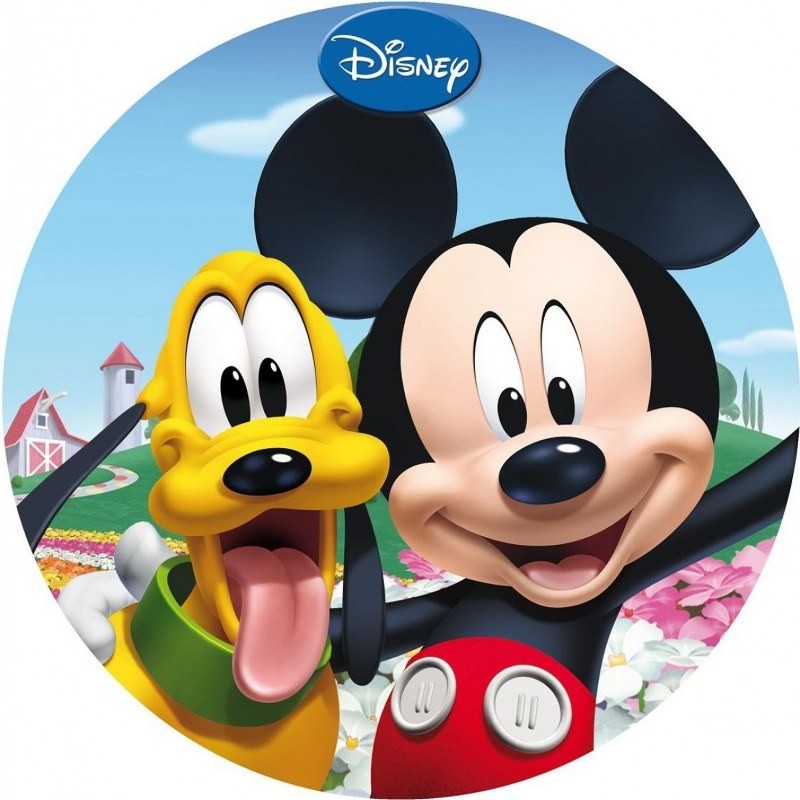 Imagine Comestibilă - Minnie& Mickey