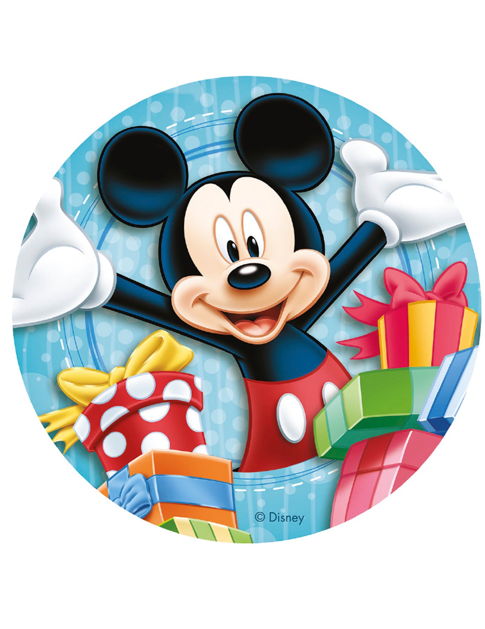 Imagine Comestibilă - Minnie& Mickey