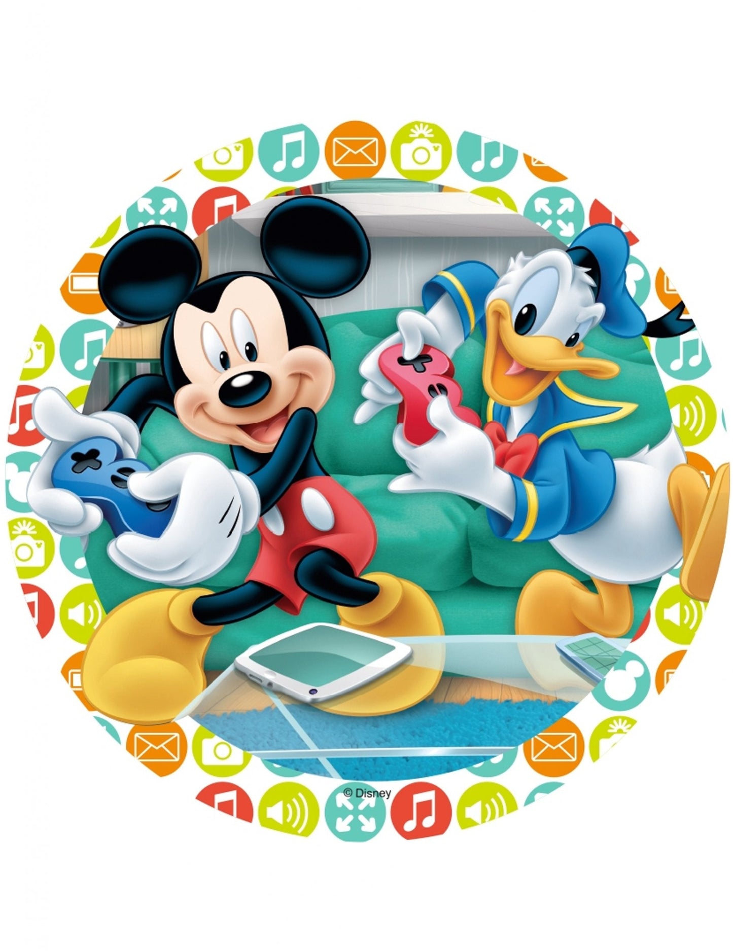 Imagine Comestibilă - Minnie& Mickey