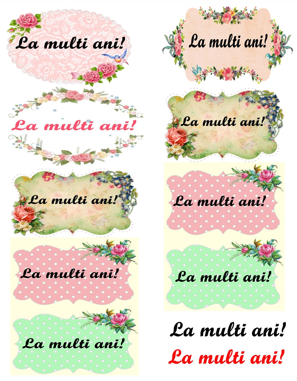 Imagine Comestibilă - mesaje aniversare