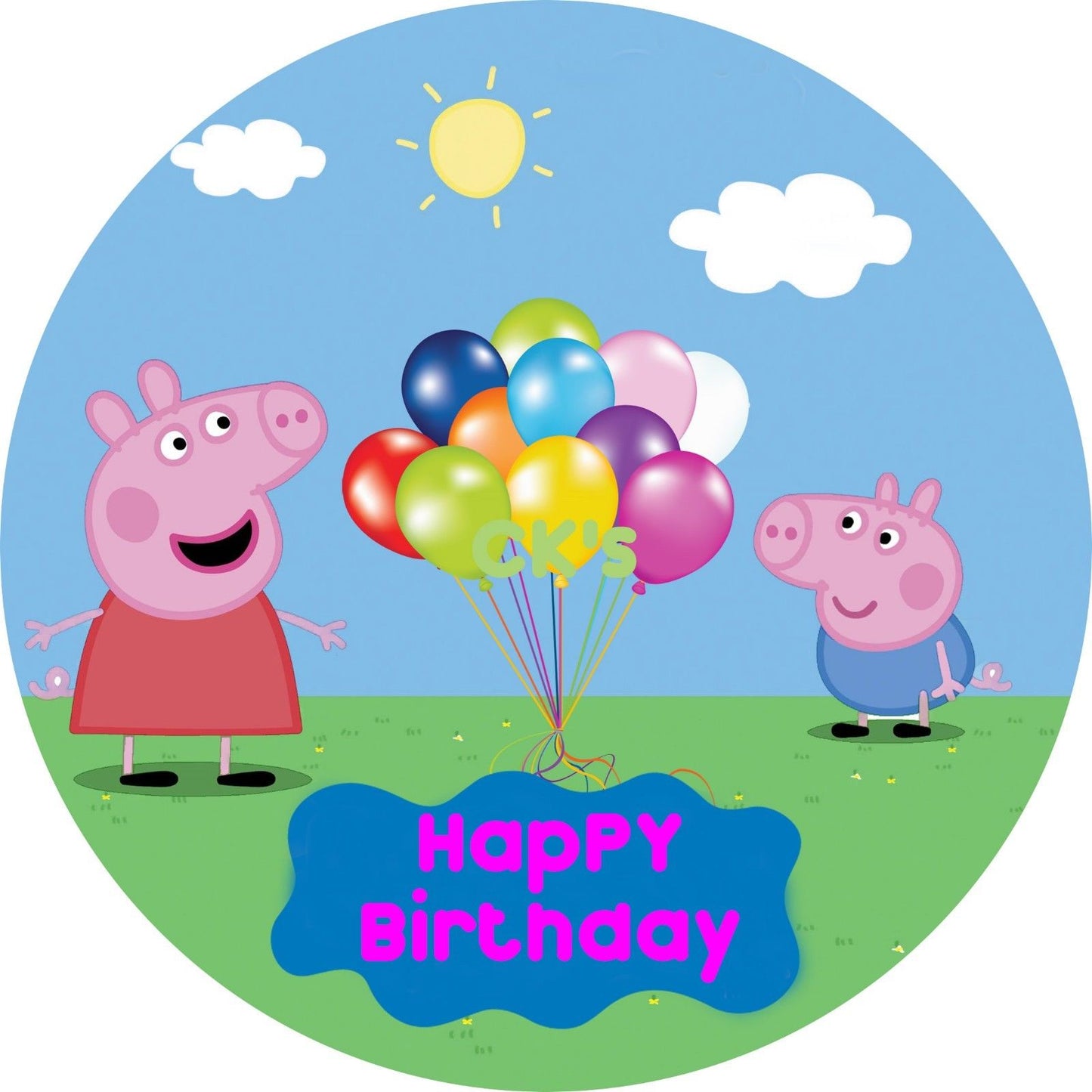 Imagine Comestibilă - Peppa pig