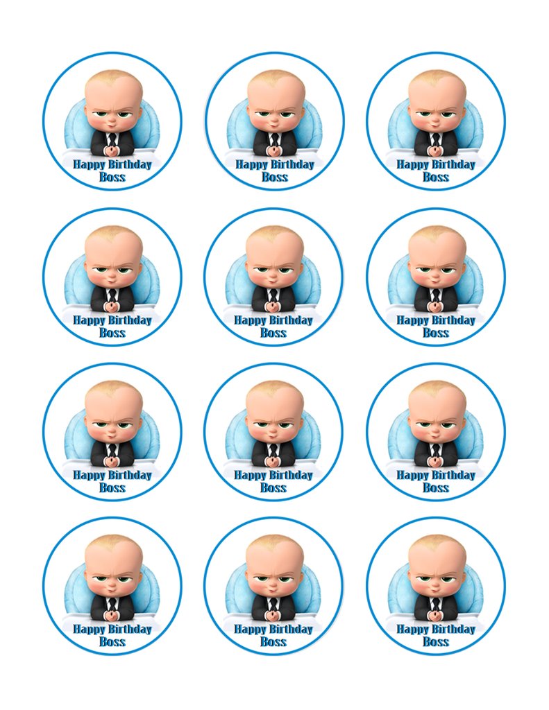 Imagine Comestibilă - Boss Baby