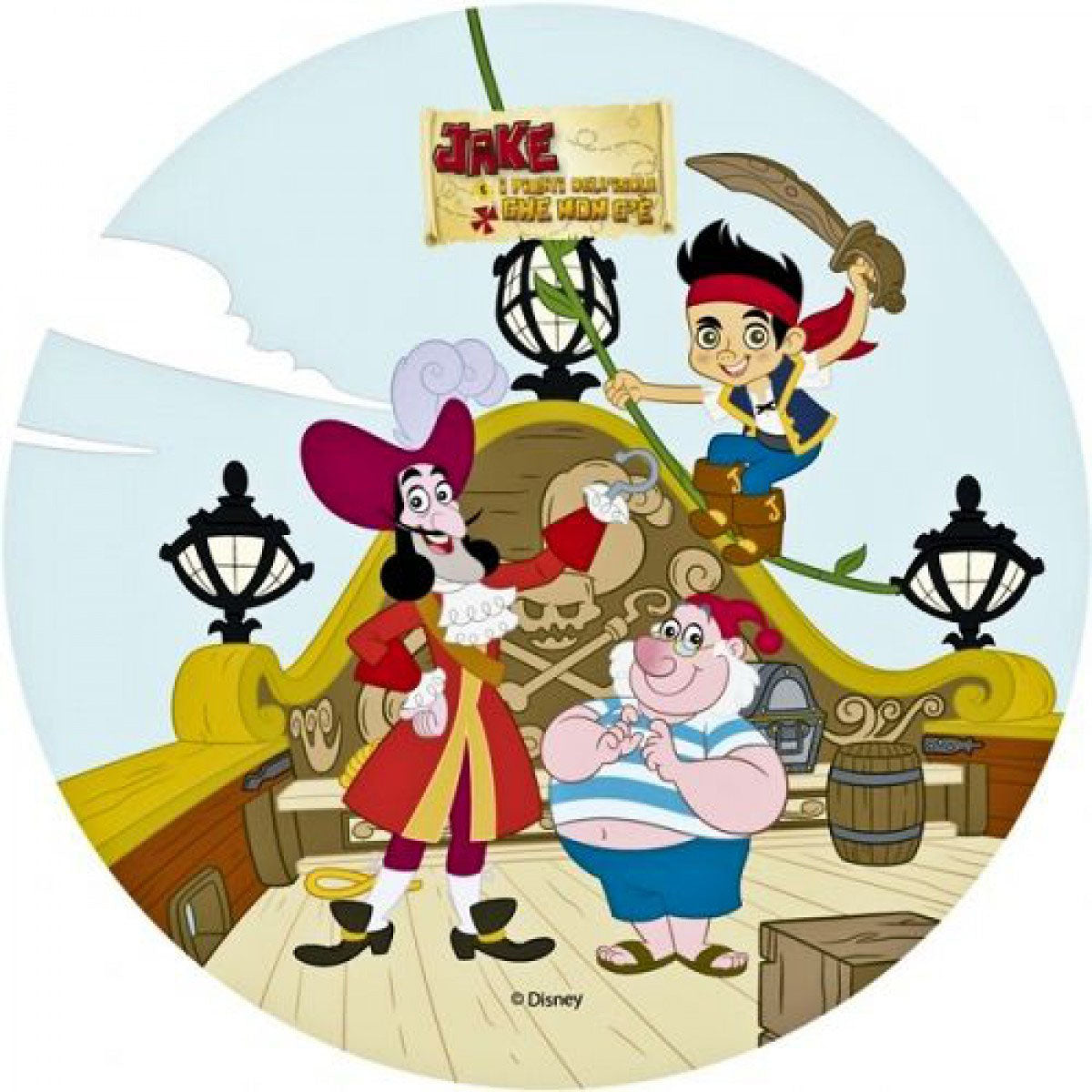 Imagine Comestibilă - Jake si piratii
