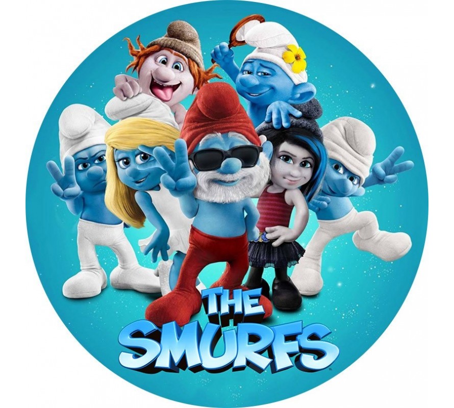 Imagine Comestibilă - strumfi