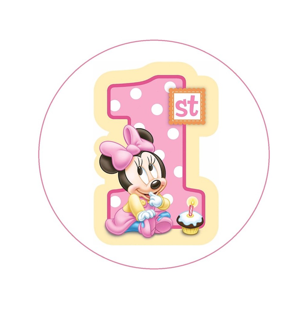 Imagine Comestibilă - Minnie& Mickey