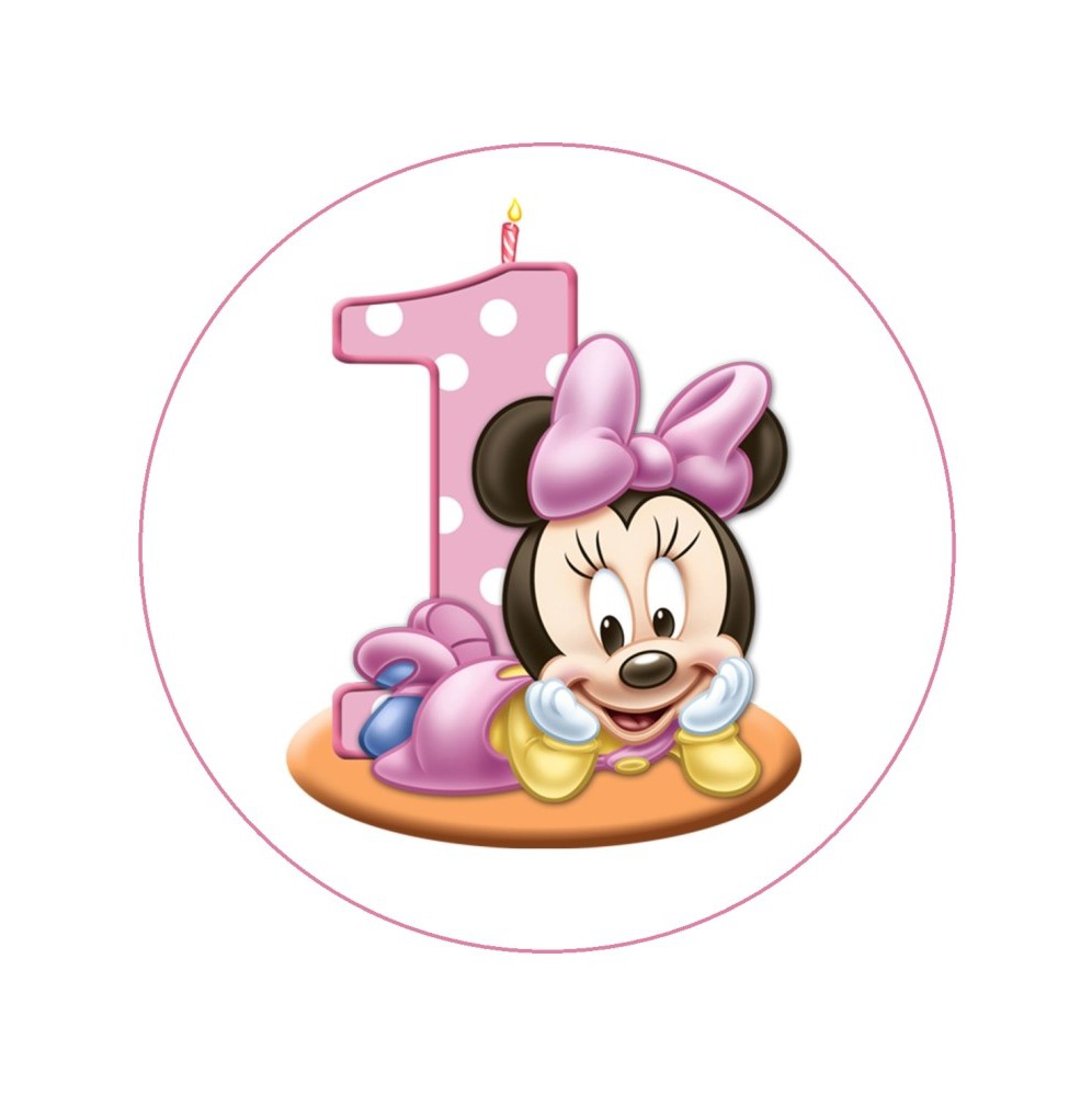 Imagine Comestibilă - Minnie& Mickey