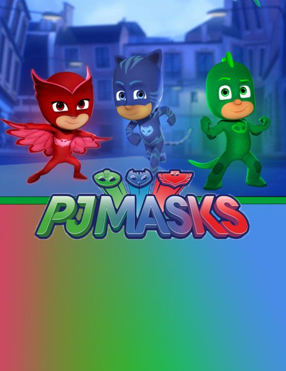 Imagine Comestibilă - eroi in pijamale