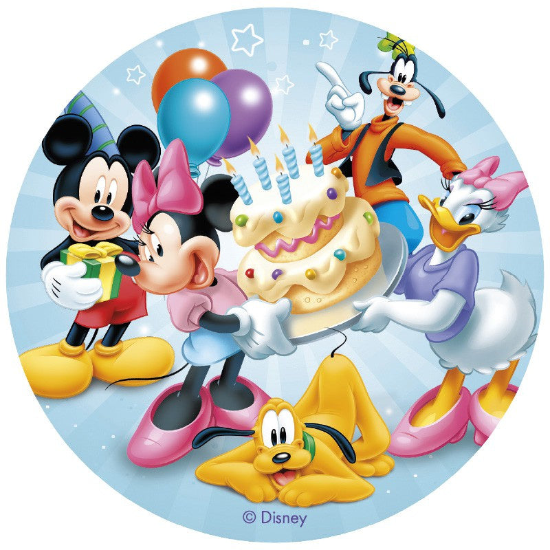 Imagine Comestibilă - Minnie& Mickey