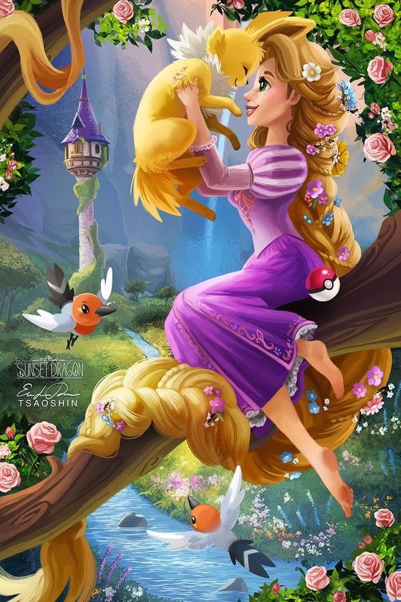 Imagine Comestibilă - Rapunzel