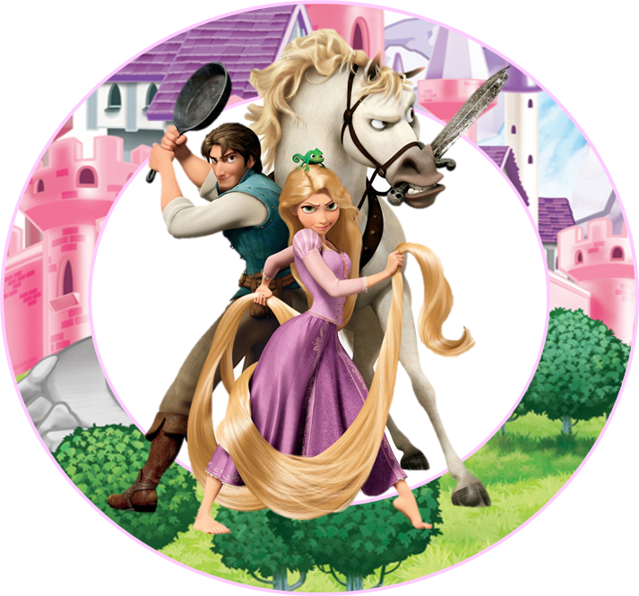 Imagine Comestibilă - Rapunzel