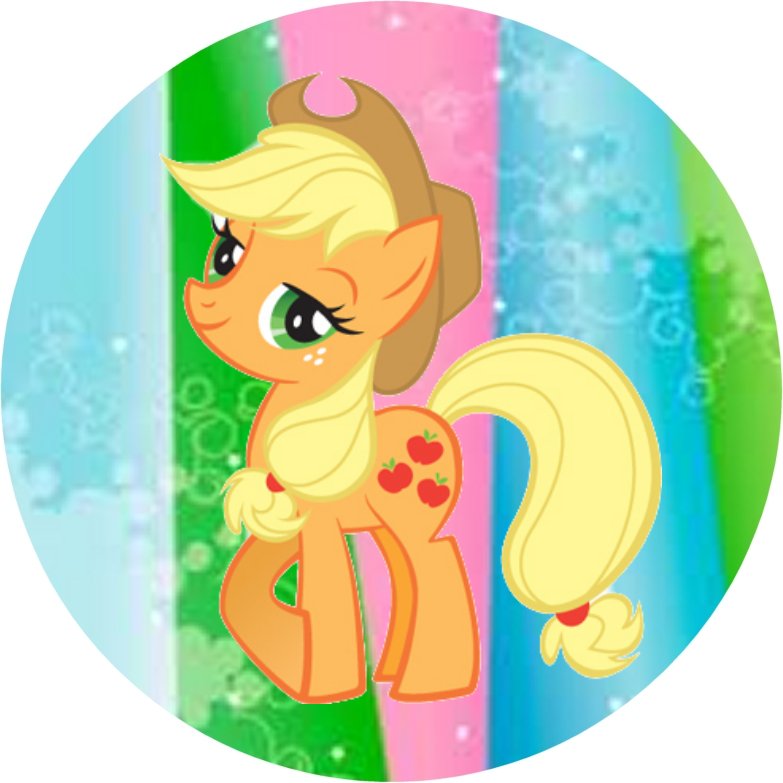 Imagine Comestibilă - Little pony