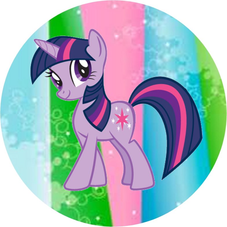 Imagine Comestibilă - Little pony