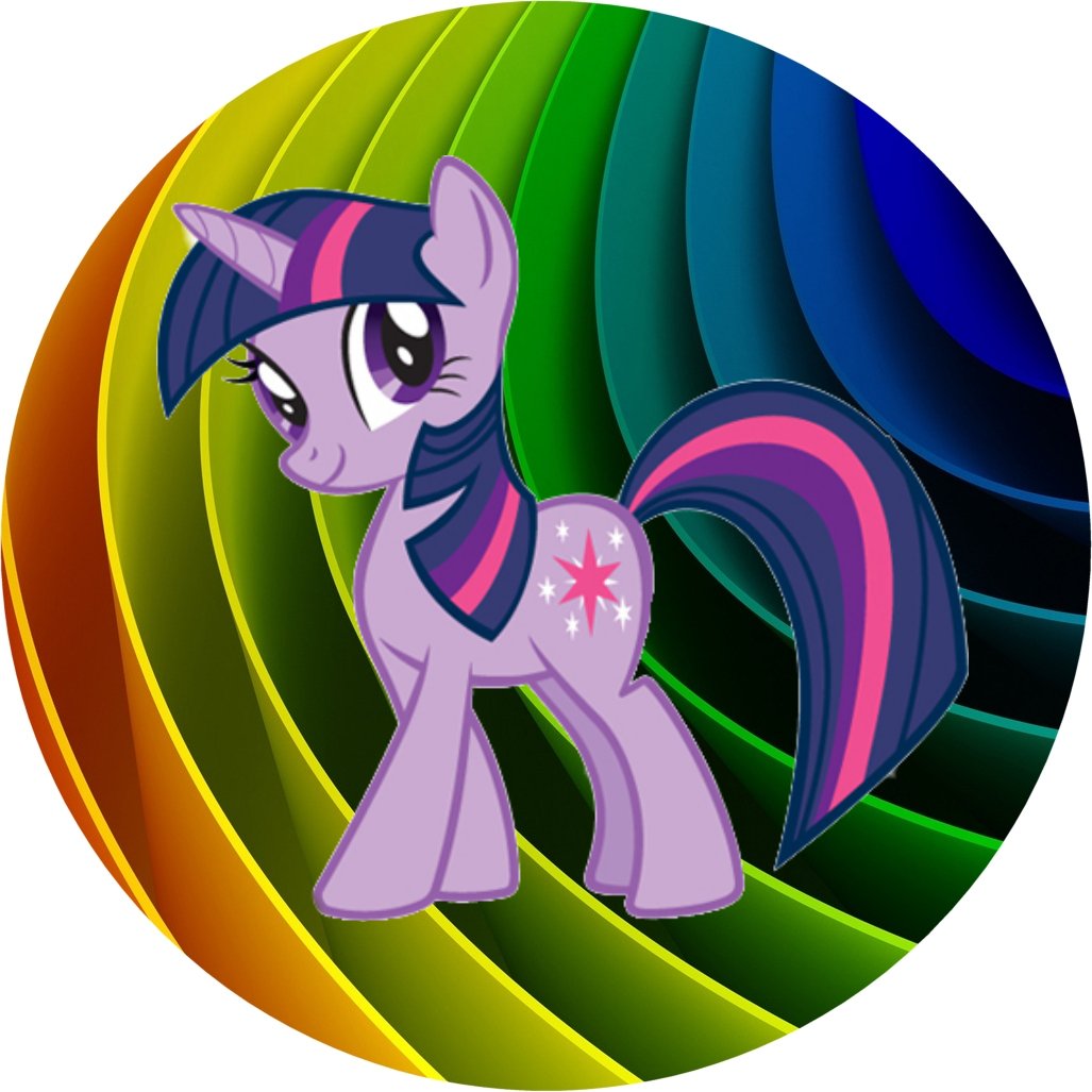 Imagine Comestibilă - Little pony
