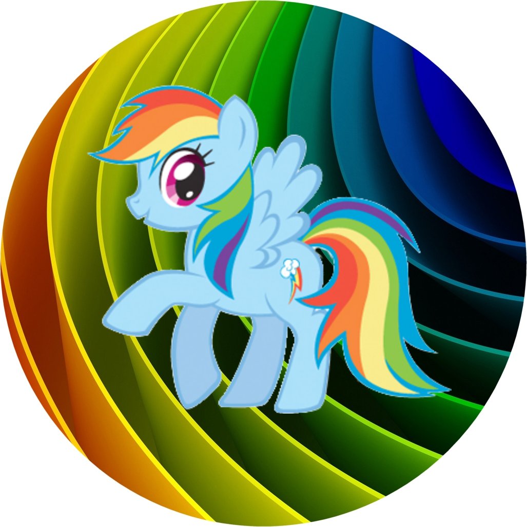 Imagine Comestibilă - Little pony