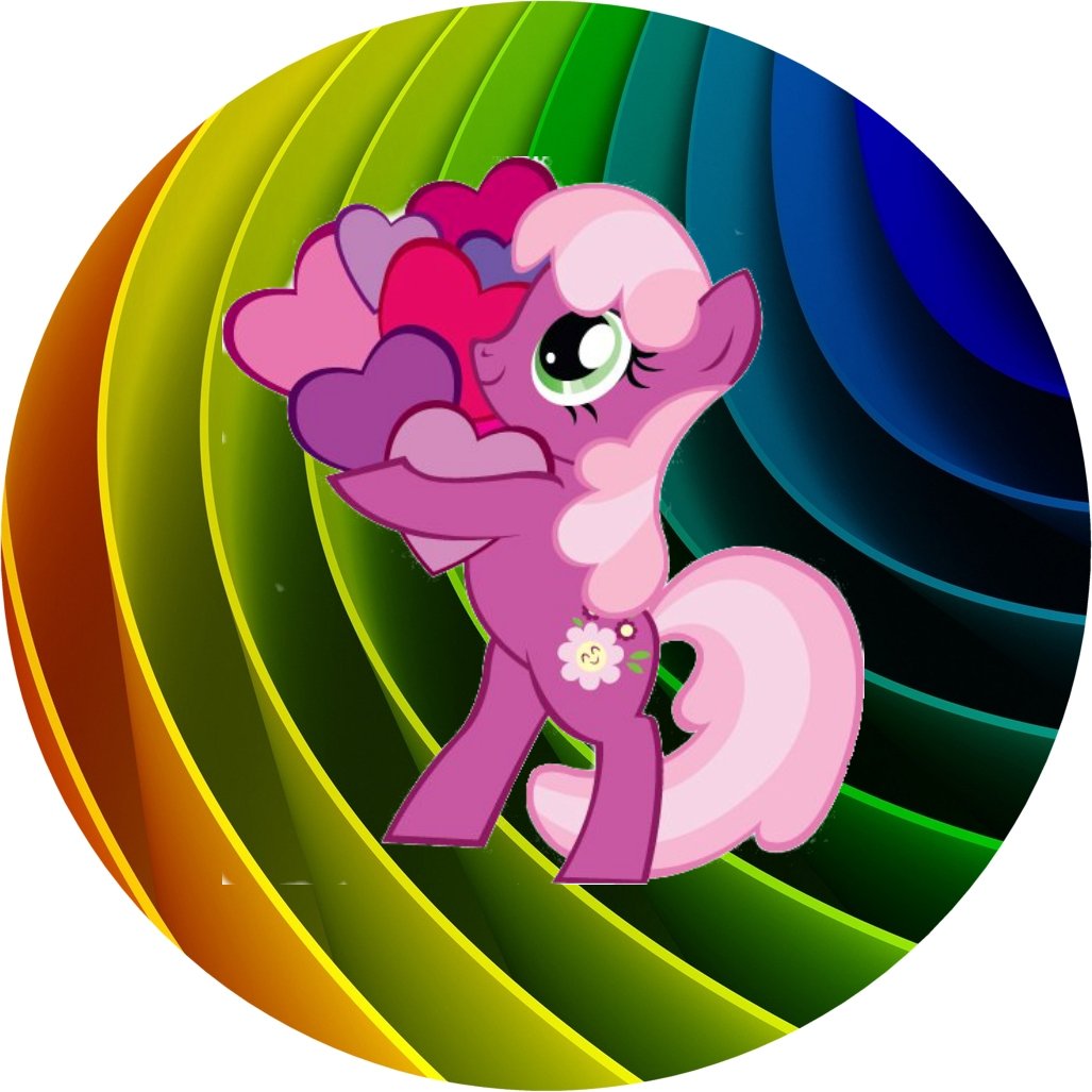 Imagine Comestibilă - Little pony